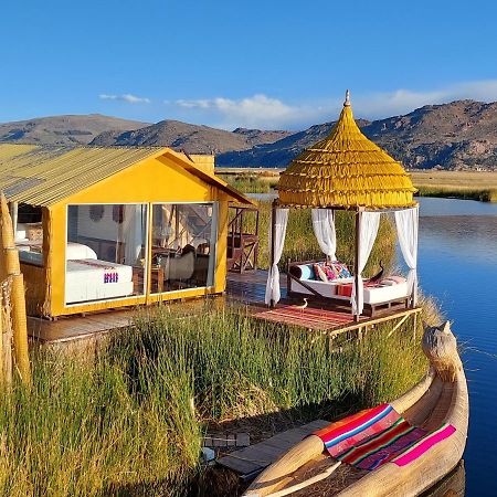 Uros Lodge Peru Puno Bagian luar foto